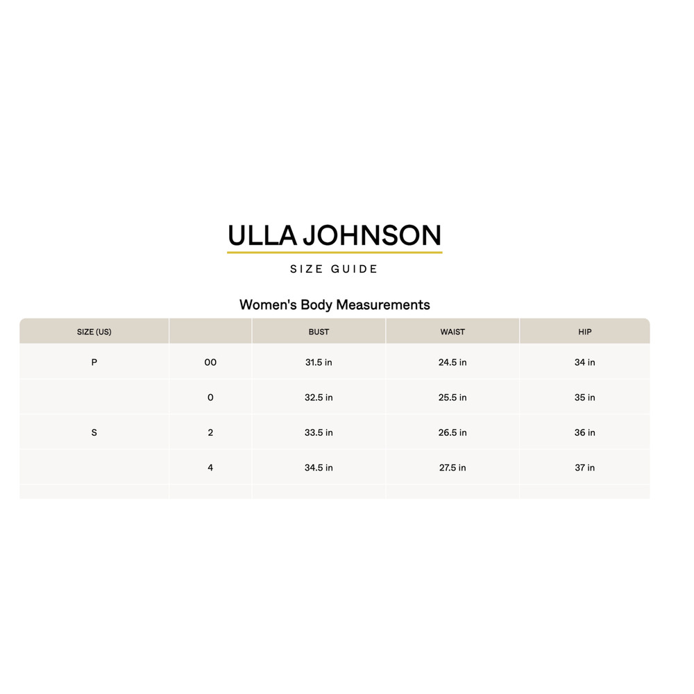 Ulla Johnson S Cotton Poplin Puff Sleeve Rory Dress Tiered Midi Ivory White $425 - Picture 10 of 11